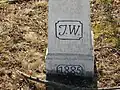 Kříž v Šipnově – detail