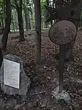 Pamětní kámen se jmény sponzorů křížové cesty