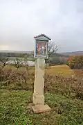 sloupek zastavení křížové cesty