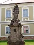 Socha Panny Marie s dítětem v Křenově