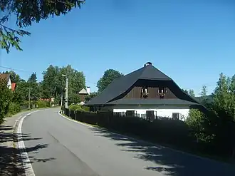 Silnice II/354 v Křižánkách