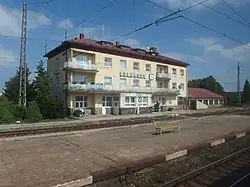 Nádraží v Křižanově, stav před opravou dokončenou v roce 2021