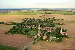 Bošín od západu