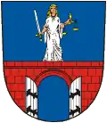 Znak městyse Křinec