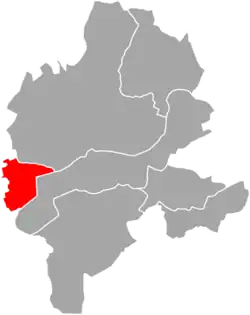 Komorno na mapě