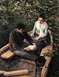 V loďce, 1888