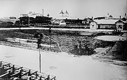 stavba tribuny 1892