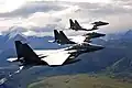 Korejské F-15K během cvičení Red Flag, 2013