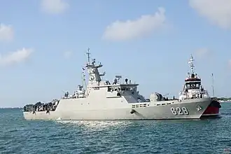 Prototypový raketový člun KRI Sampari (628)