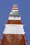 Každý barevný segment je 100 stop (30,48 m) dlouhý