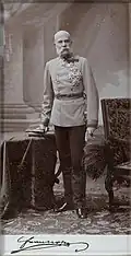 František Josef kolem roku 1890