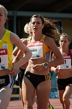 Kristiina Sasínek Mäki (22. července 2018)