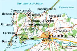 Mapa poloostrova