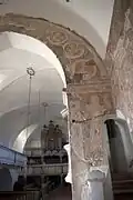 Vítězný oblouk s freskami