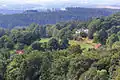 Ládeves z rozhledny Ládví-Vlková