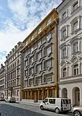 Rondokubistický bytový dům Praha, 1923–1924