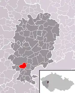 Kamenný Újezd na mapě