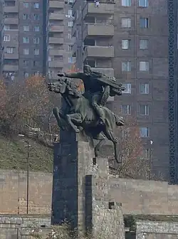 Pomník Davida Beka v Kapanu