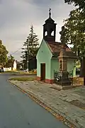 Kříž u kaple
