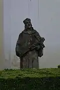 Socha na Kapli svaté Apoleny