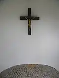 Interiér kaple Matky Boží (duben 2016)