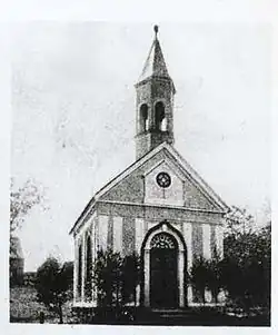 Kaple na historickém snímku (počátek 20. století)
