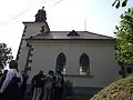 kaple z boku