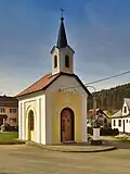 Kaple Panny Marie Sněžné – čelní pohled