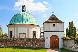 hřbitovní kaple svatého Jiří v Lázních Bohdaneč
