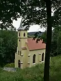 Kaple poutní, Panny Marie Lurdské (Chroboly).jpg