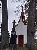 Kaple svatého Petra a Pavla s křížem