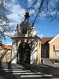 Kaple sv. Antonína Paduánského z boku