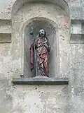 Soška v průčelí (2016)
