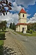Kaple svatého Jana Nepomuckého v místní části Klárky