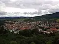 Pohled od kaple na město Sušice