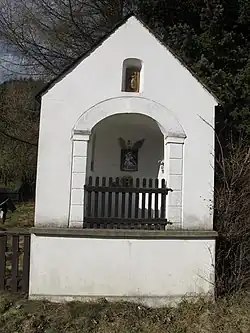 Výklenková kaplička Panny Marie Pomocné, Kryštofovo Údolí