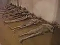 Kapucínská krypta v podzemí kostela Nalezení svatého Kříže
