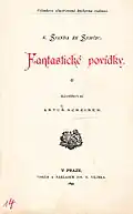 Karel Švanda ze Semčic: Fantastické povídky, 1892, titulní strana