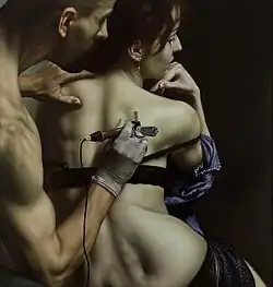 T2, olej na plátně, 187x178 cm, 2010