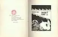 Karel Hlaváček: Pozdě k ránu, titulní dvojstrana (1986)