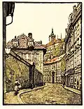 Karel Koubek – Nerudova ulice v Praze
