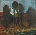Karel Langer Zámecká zahrada v České Skalici (1905)