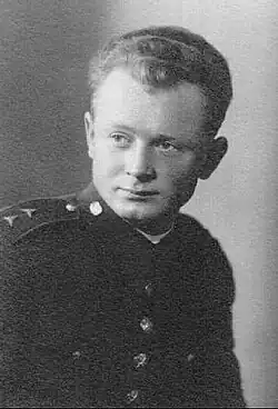 Poručík Karel Martínek před druhou světovou válkou
