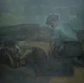 Karel Myslbek Odpočívající dělníci (1913)