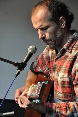 Karel Vepřek na festivalu Otevřeno v Jimramově 29. srpna 2009