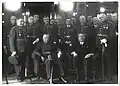 Loučení generality s arm. gen. Al. Podhájským při jeho odchodu do výslužby 2.1.1934