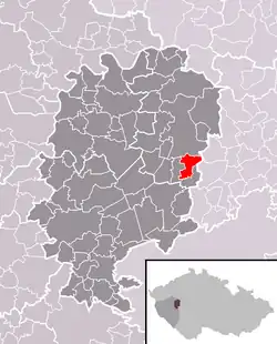 Kařez na mapě