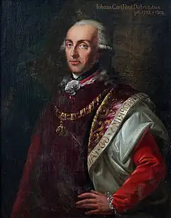 Portrét knížete Karla Jana z Ditrichštejna (zámek Mikulov)