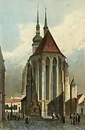 Karl Würbs – kostel sv. Jakuba v Brně