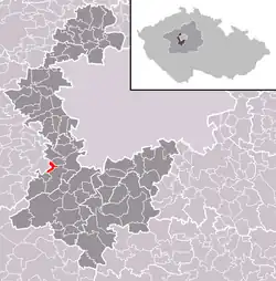 Karlík na mapě